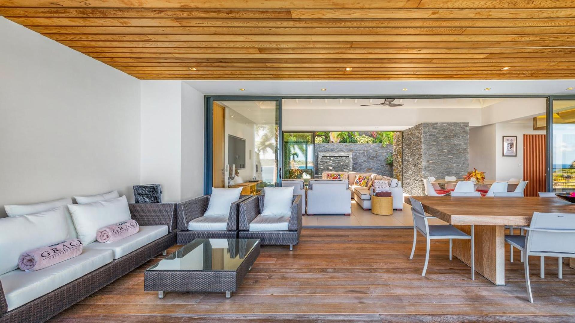 Architecture Jewel Set On A Hillside Villa St. Barthelemy Eksteriør bilde