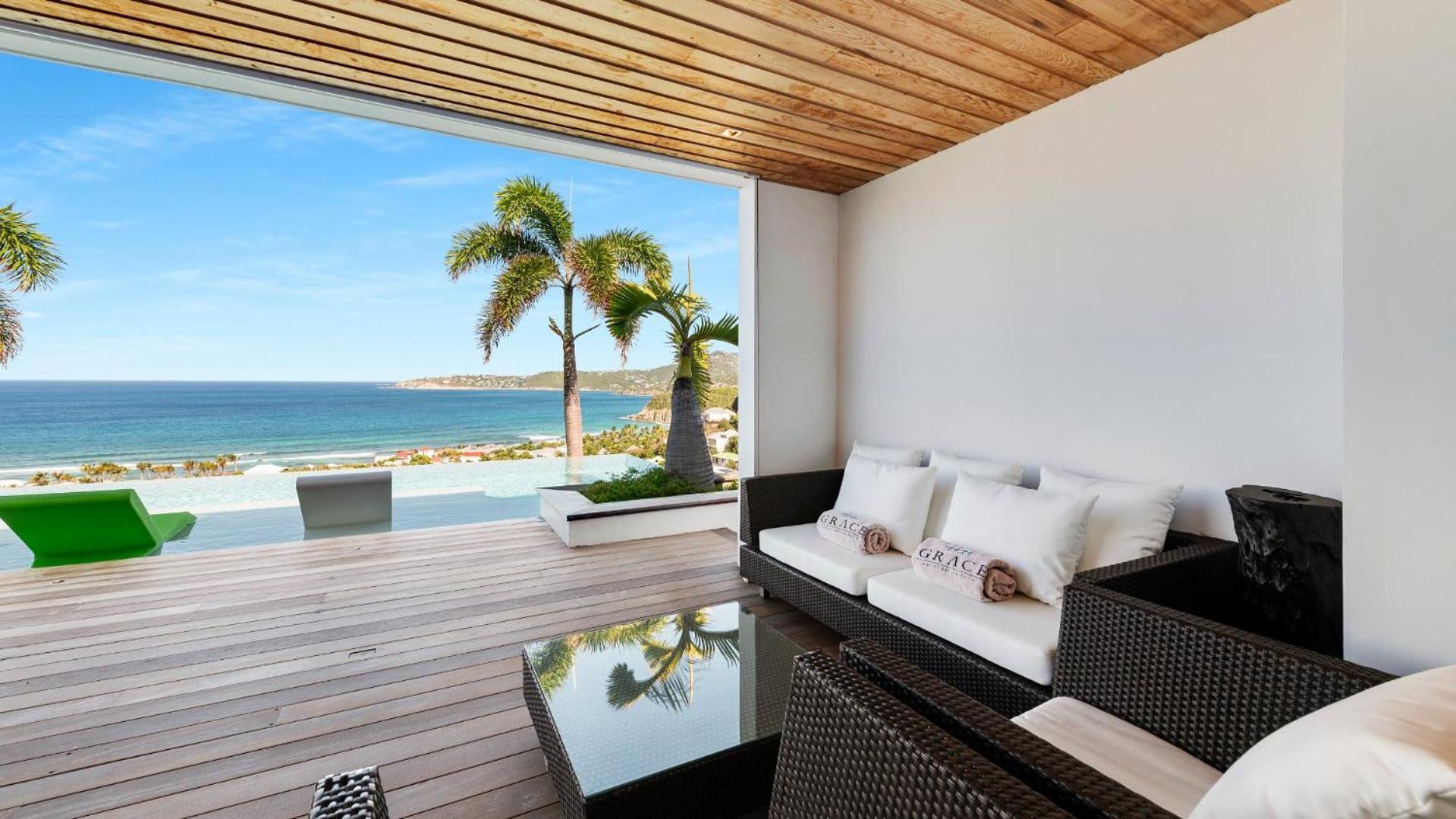 Architecture Jewel Set On A Hillside Villa St. Barthelemy Eksteriør bilde