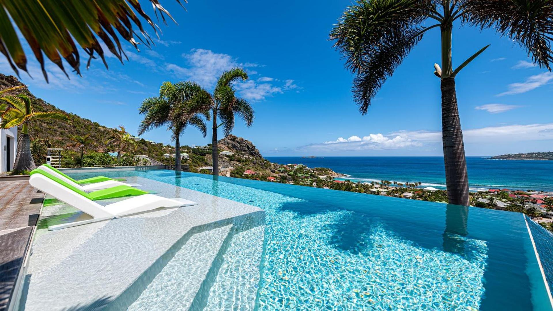 Architecture Jewel Set On A Hillside Villa St. Barthelemy Eksteriør bilde