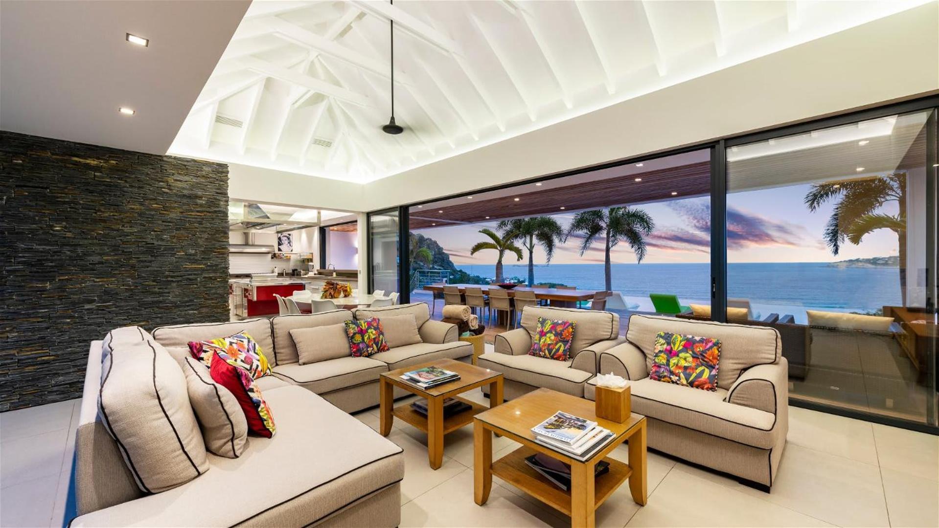 Architecture Jewel Set On A Hillside Villa St. Barthelemy Eksteriør bilde