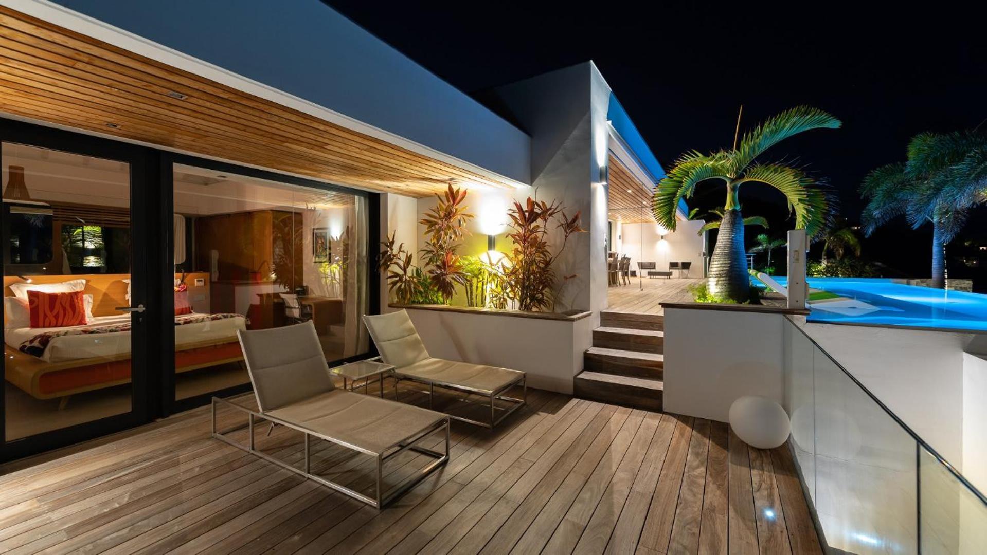 Architecture Jewel Set On A Hillside Villa St. Barthelemy Eksteriør bilde