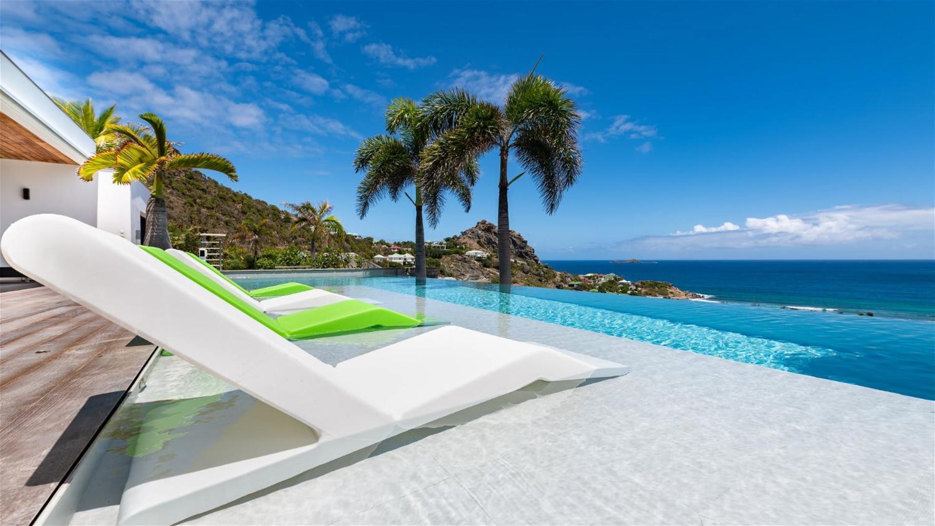 Architecture Jewel Set On A Hillside Villa St. Barthelemy Eksteriør bilde