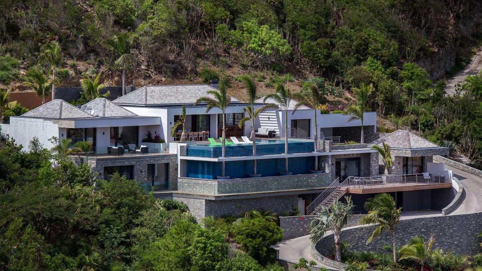 Architecture Jewel Set On A Hillside Villa St. Barthelemy Eksteriør bilde