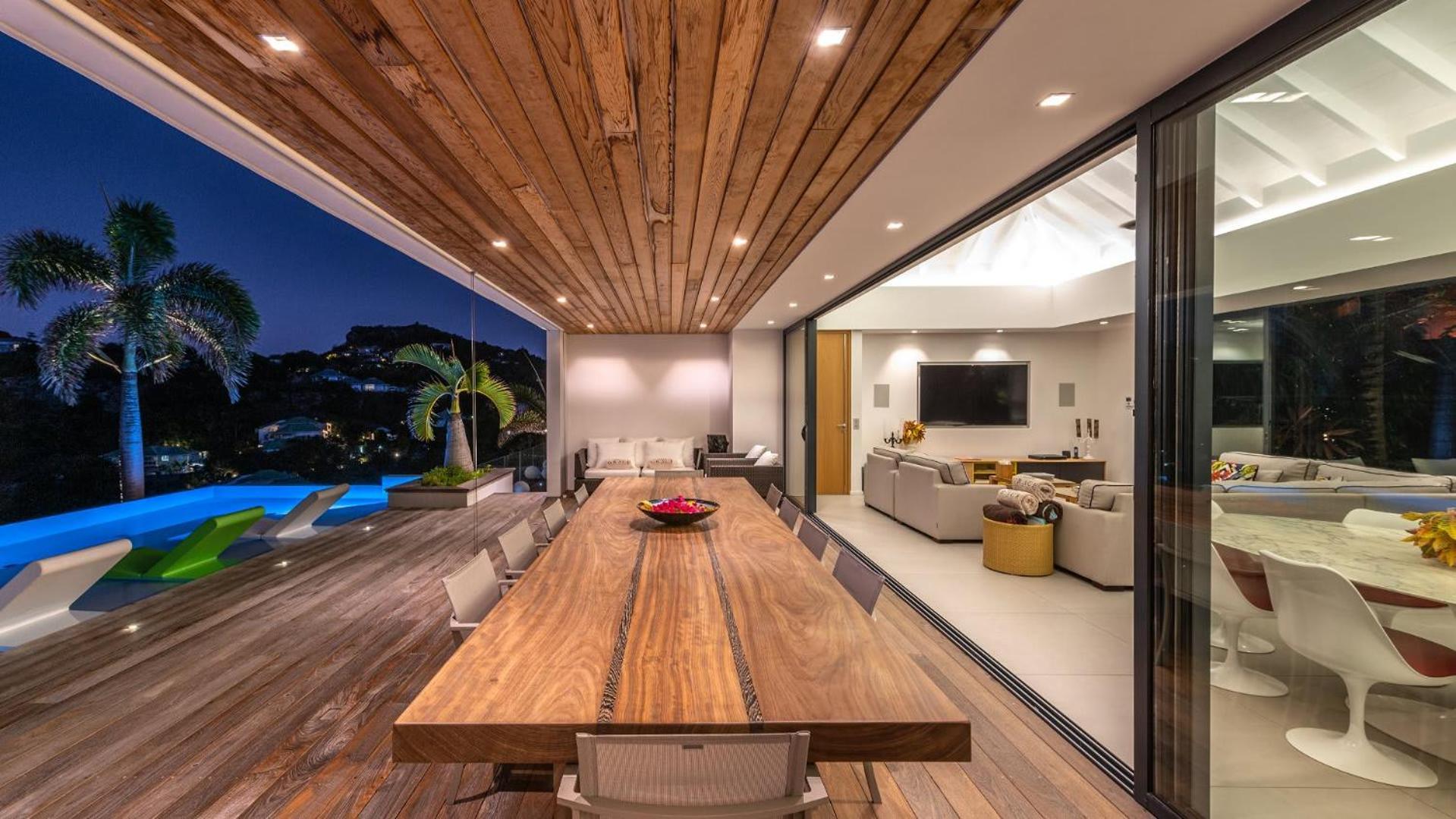 Architecture Jewel Set On A Hillside Villa St. Barthelemy Eksteriør bilde