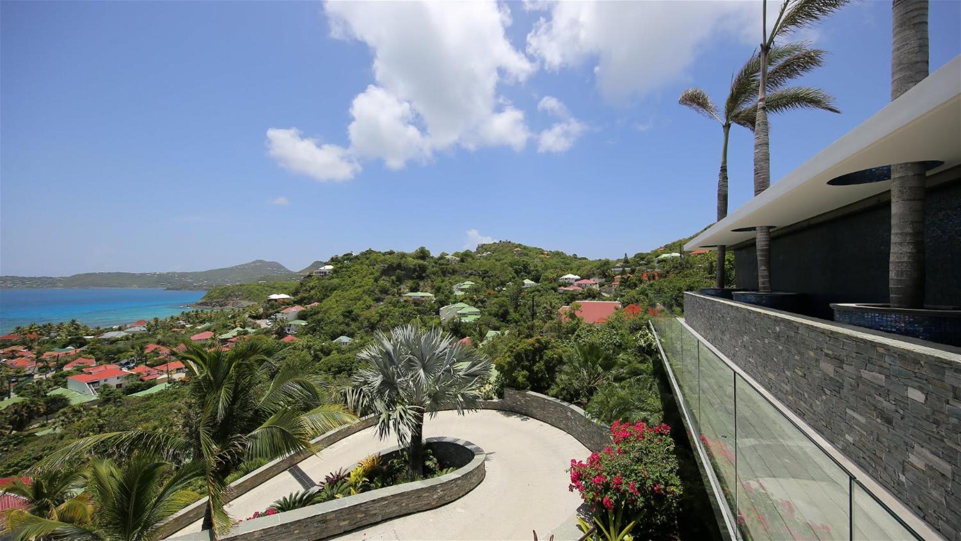 Architecture Jewel Set On A Hillside Villa St. Barthelemy Eksteriør bilde