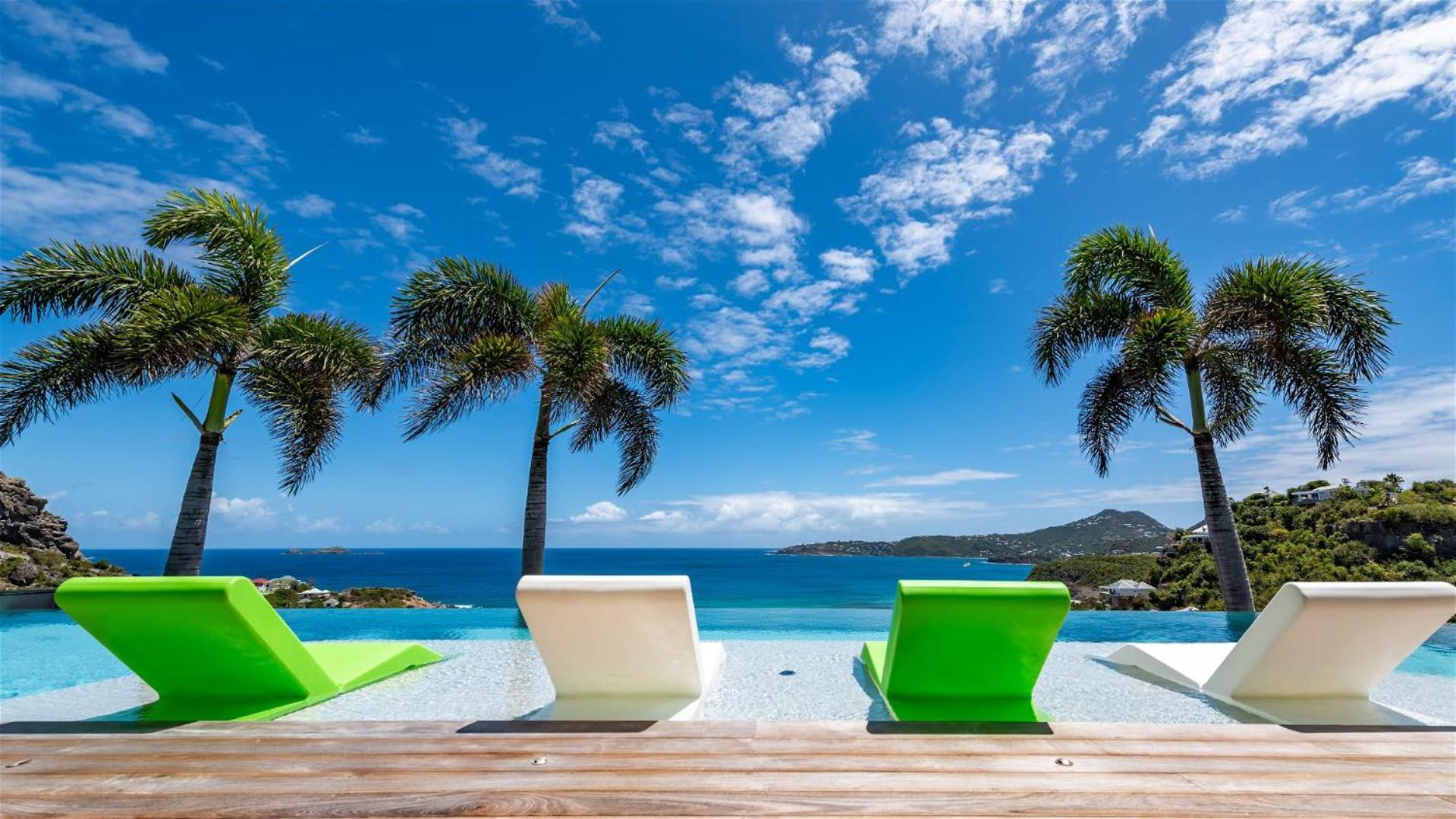 Architecture Jewel Set On A Hillside Villa St. Barthelemy Eksteriør bilde