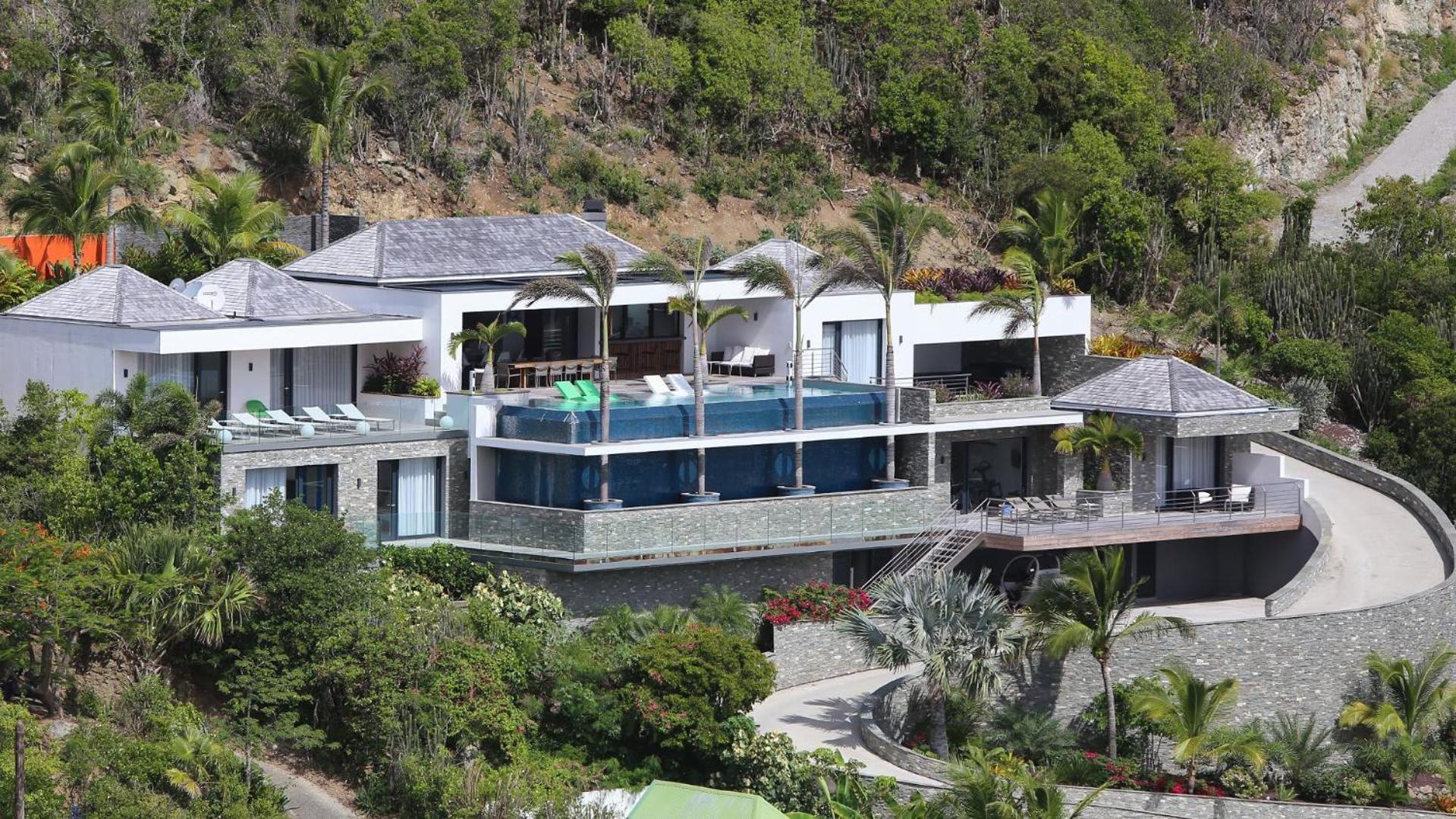Architecture Jewel Set On A Hillside Villa St. Barthelemy Eksteriør bilde
